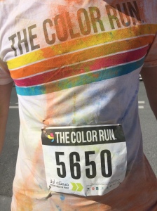 Color Run shirt