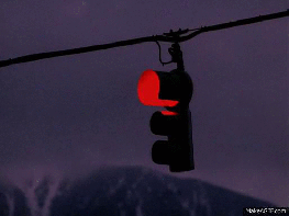 Twin Peaks traffic light